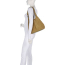 Borsa Donna a Spalla COCCINELLE in Camoscio Linea C-Easy Colore Seagrass