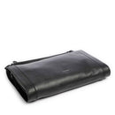 Women's Black Leather Hobo Shoulder Bag COCCINELLE Elinor