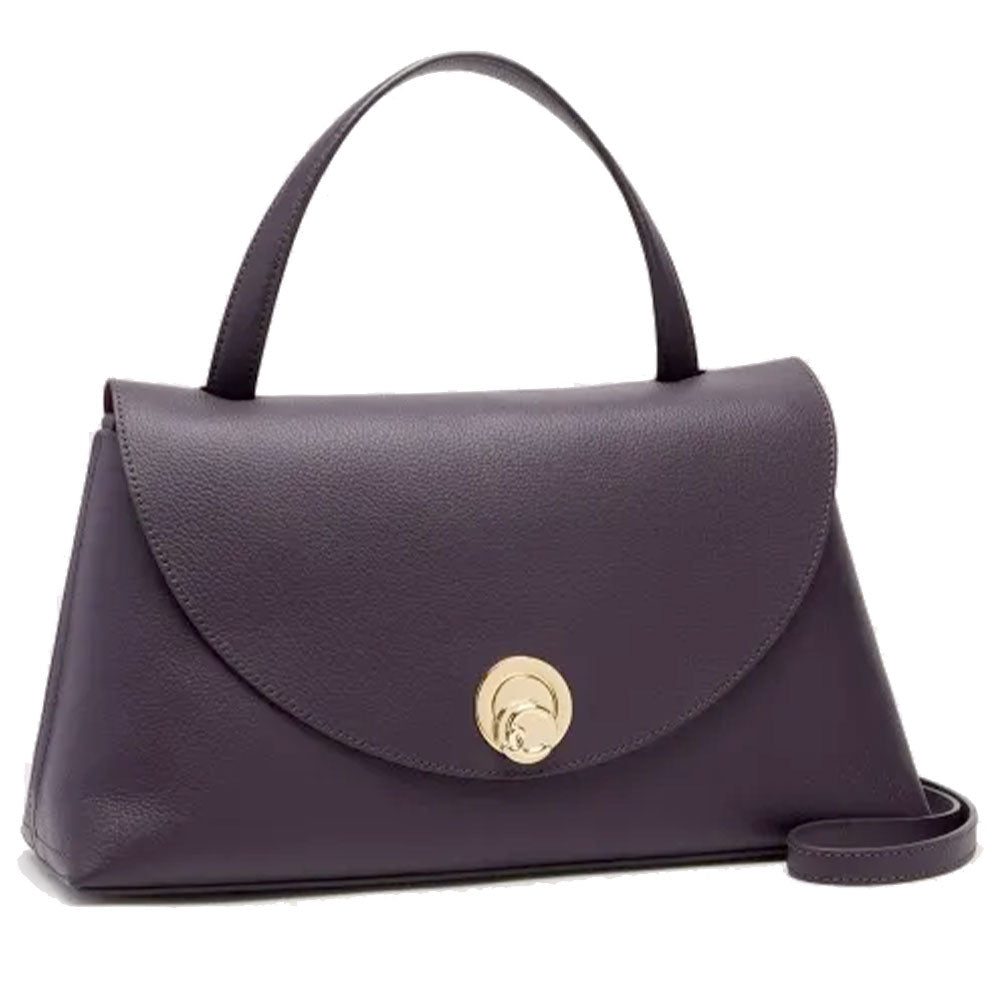 Borsa Donna a Mano COCCINELLE Linea Nikla Medium Colore Prune - Ribes