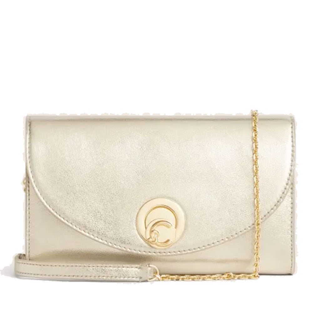 Borsa Donna MIni a Tracolla COCCINELLE Linea Nikla Colore Pale Gold