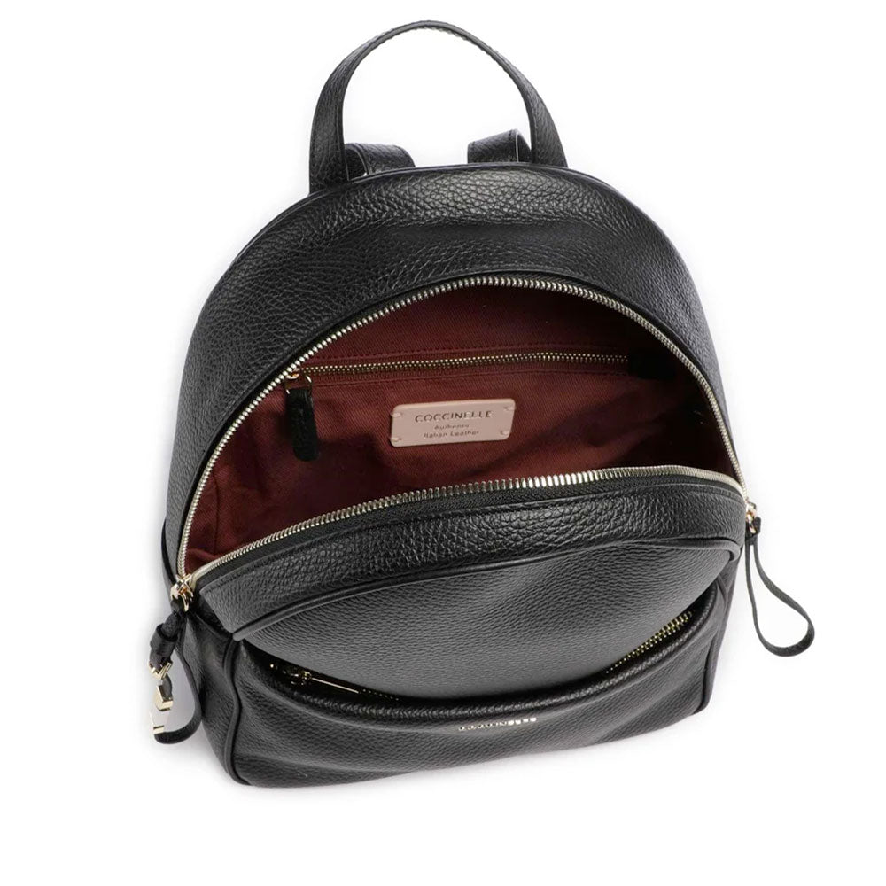 Zaino Donna COCCINELLE in Pelle Linea Nory colore Nero