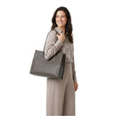 Borsa Donna a Spalla COCCINELLE in Pelle Linea Myrtha26 colore Fango