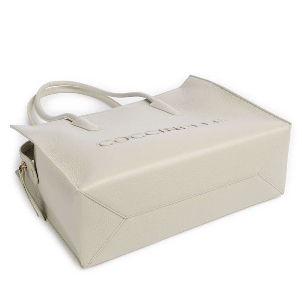 Borsa Donna a Spalla COCCINELLE in Pelle Linea Myrtha26 colore Eucalipto