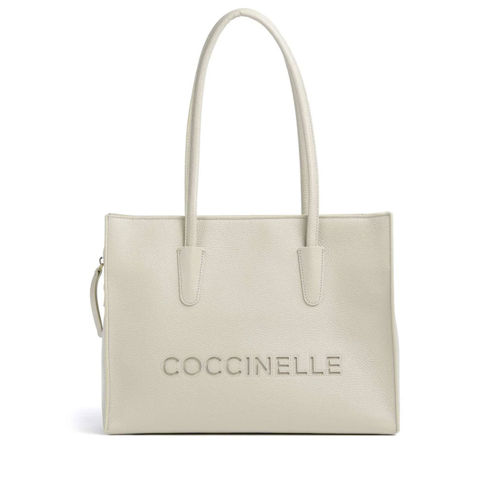 Borsa Donna a Spalla COCCINELLE in Pelle Linea Myrtha26 colore Eucalipto