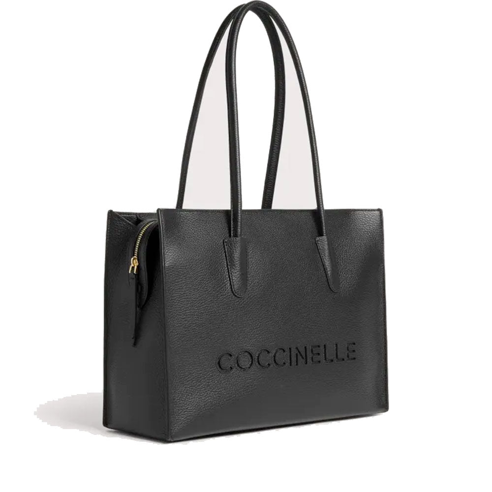 Borsa Donna a Mano COCCINELLE in Pelle Linea Myrtha26 colore Nero