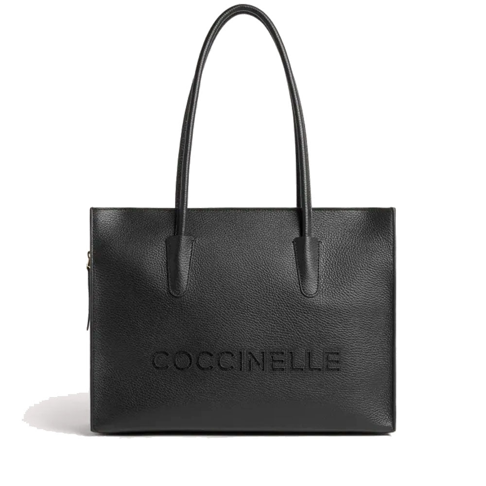 Borsa Donna a Mano COCCINELLE in Pelle Linea Myrtha26 colore Nero