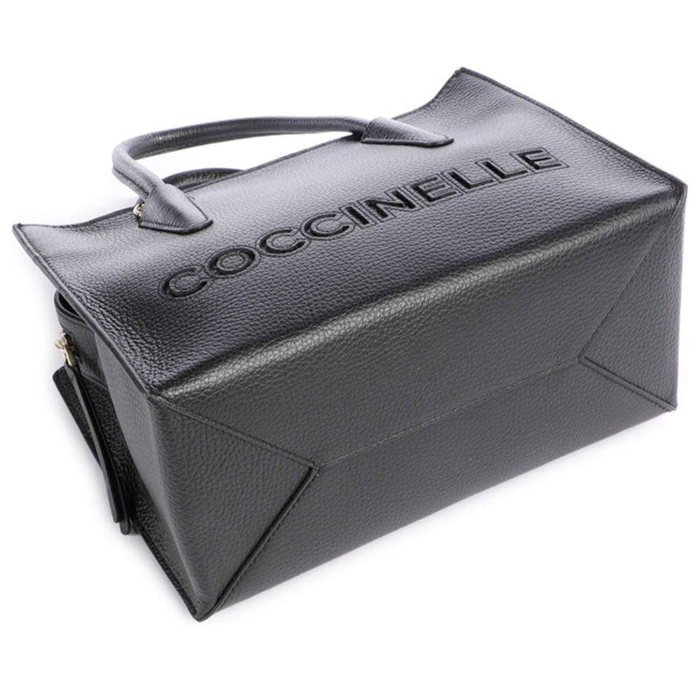 Borsa Donna a Mano COCCINELLE in Pelle Linea Myrtha26 colore Nero