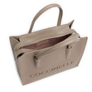 Borsa Donna a Mano COCCINELLE in Pelle Linea Myrtha26 colore Warm Taupe