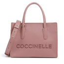 Borsa Donna a Mano COCCINELLE in Pelle Linea Myrtha26 colore Winter Rose