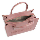 Borsa Donna a Mano COCCINELLE in Pelle Linea Myrtha26 colore Winter Rose