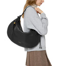 Borsa Donna a Hobo Spalla COCCINELLE in Pelle linea Thess Colore Berry