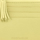 Portacarte Donna COCCINELLE in Pelle Colore Lime Wah Linea Tassel