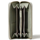 Portafoglio Donna COCCINELLE Zip Around in Pelle Celadon Green Linea Metallic Soft