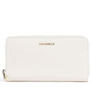 Portafoglio Donna COCCINELLE Zip Around in Pelle Pearl Linea Metallic Soft