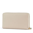 Portafoglio Donna COCCINELLE Zip Around in Pelle Sandshell Linea Metallic Soft