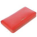 Portafoglio Donna COCCINELLE Zip Around in Pelle Gazpacho Linea Metallic Soft
