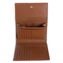 Portafoglio Piccolo COCCINELLE in Pelle Martellata Linea Metallic Soft colore Cognac