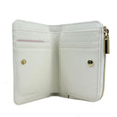 Portafoglio Donna Piatto COCCINELLE in Pelle Pearl Linea Metallic Soft