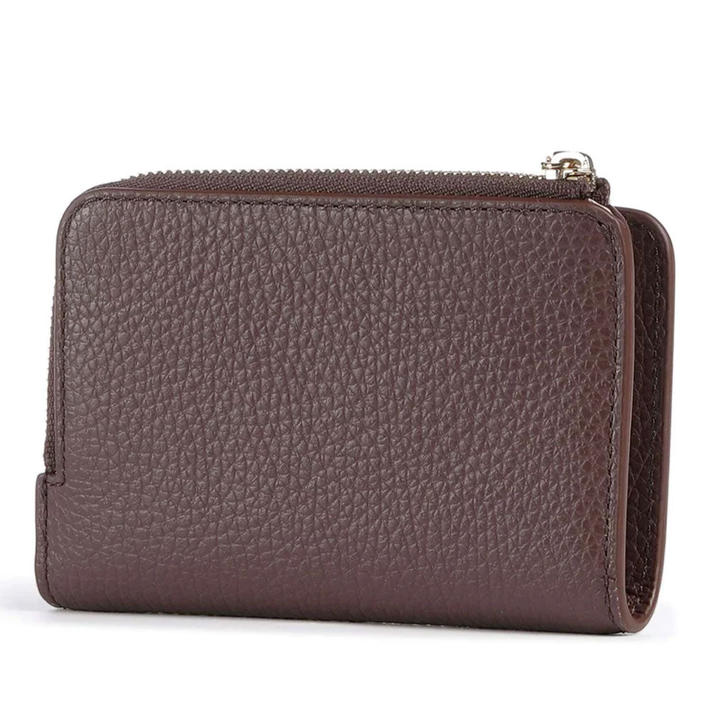 Portafoglio Donna Piatto COCCINELLE in Pelle Berry Linea Metallic Soft