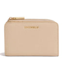 Portafoglio Donna Piatto COCCINELLE in Pelle Sandshell Linea Metallic Soft