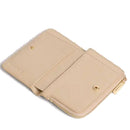 Portafoglio Donna Piatto COCCINELLE in Pelle Sandshell Linea Metallic Soft