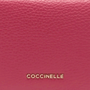 Portafoglio Donna Mini COCCINELLE in Pelle Rosewood Linea Metallic Soft