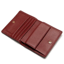 Portafoglio Donna Mini COCCINELLE in Pelle Brandy Linea Metallic Soft
