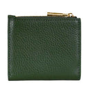 Portafoglio Donna Mini COCCINELLE in Pelle Colore Garden Green Linea Metallic Soft