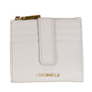 Damen-Mini-Geldbörse COCCINELLE aus Leder in Pearl Modell Metallic Soft