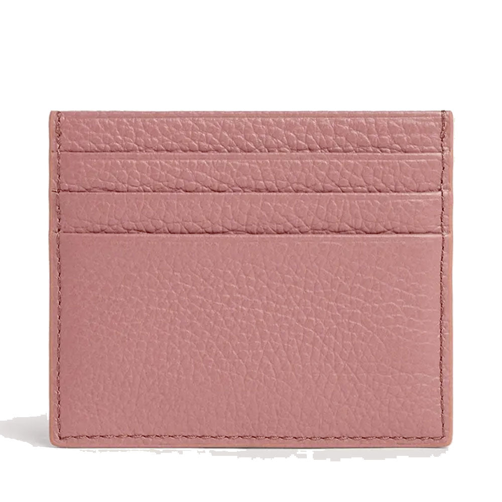 Portacarte Donna COCCINELLE in Pelle Winter Rose Linea Metallic Soft