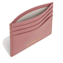 Portacarte Donna COCCINELLE in Pelle Winter Rose Linea Metallic Soft