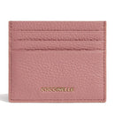 Portacarte Donna COCCINELLE in Pelle Winter Rose Linea Metallic Soft