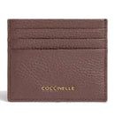 Portacarte Donna COCCINELLE in Pelle Berry Linea Metallic Soft