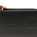 Portafoglio Piccolo COCCINELLE in Pelle Linea Myrtha Maxi Logo colore Noir - Cuir