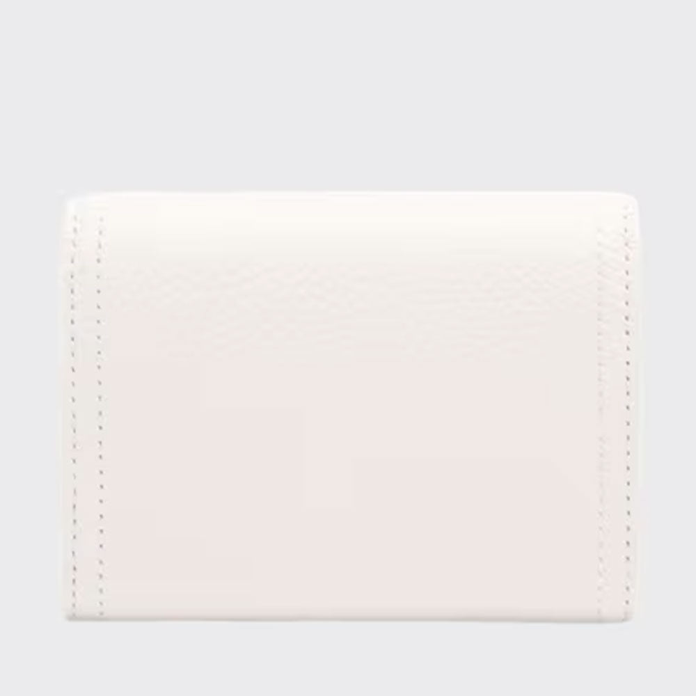 Portafoglio Donna COCCINELLE in Pelle Colore Blanco Linea Campus Misura Piccola