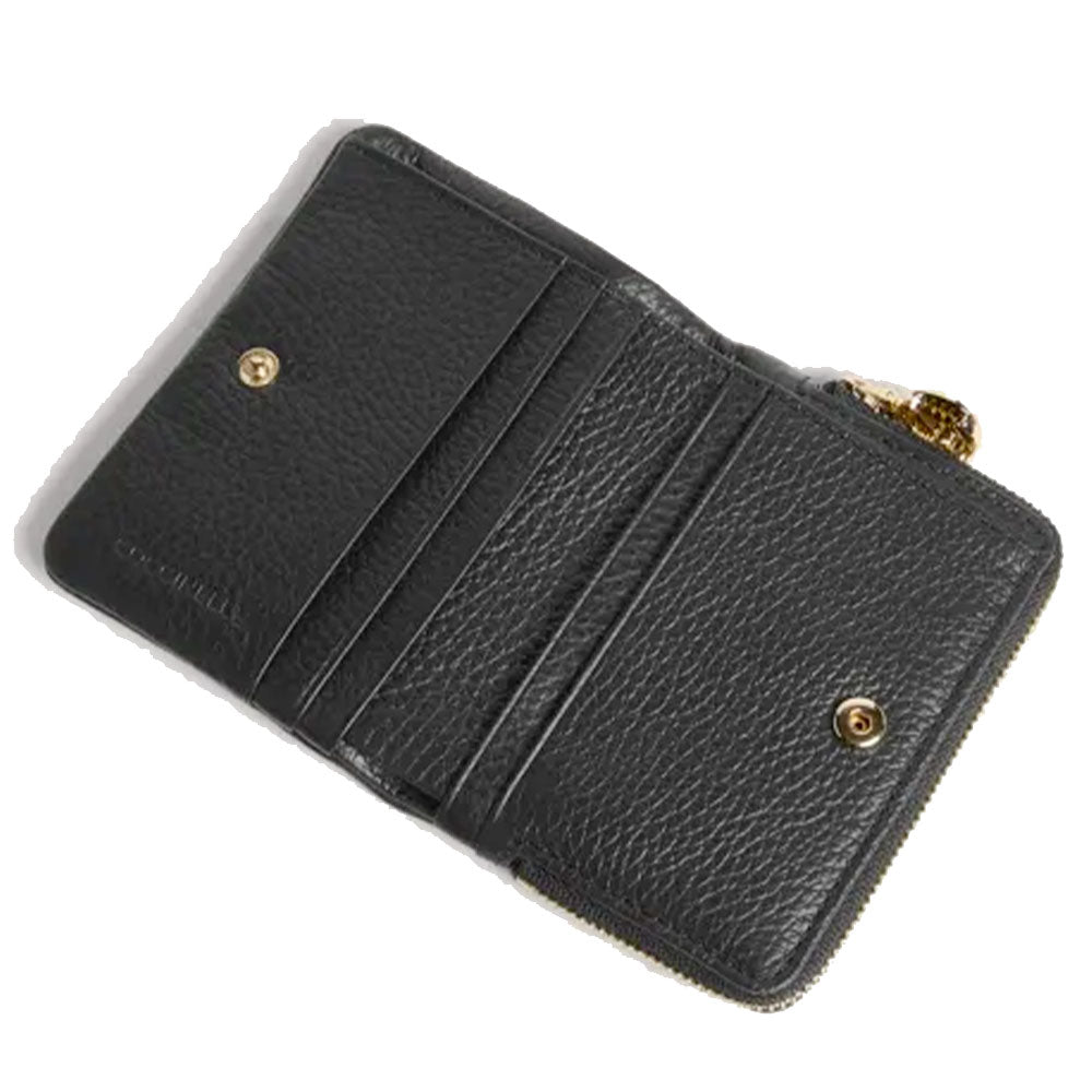 Portafoglio Donna Piccolo COCCINELLE in Pelle Nera Linea C - Me