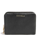 Portafoglio Donna Piccolo COCCINELLE in Pelle Nera Linea C - Me