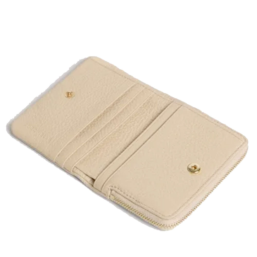 Portafoglio Donna Piccolo COCCINELLE in Pelle Sandshell Linea C - Me