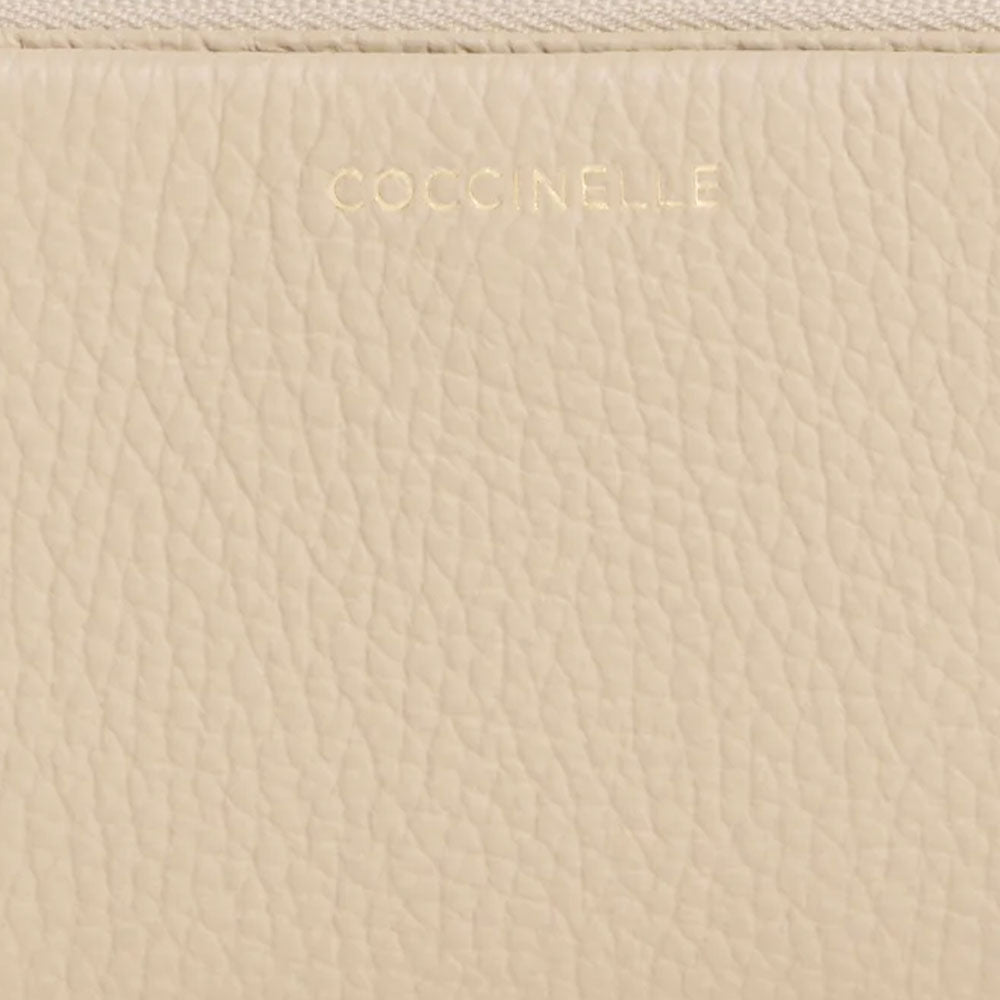 Portafoglio Donna Piccolo COCCINELLE in Pelle Sandshell Linea C - Me