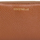 Portafoglio Donna Piccolo COCCINELLE in Pelle Cognac Linea C - Me