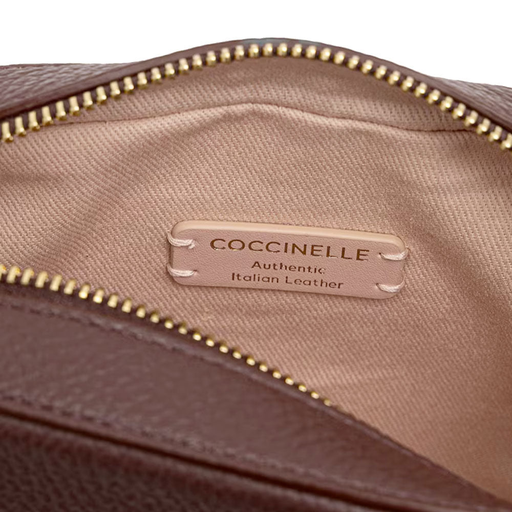 Borsa Donna a Tracolla COCCINELLE Linea Tebe Colore Berry - E5MN555I101