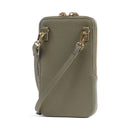 Women's Crossbody Phone Holder COCCINELLE Flor in Laurel Green