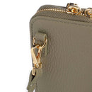 Women's Crossbody Phone Holder COCCINELLE Flor in Laurel Green