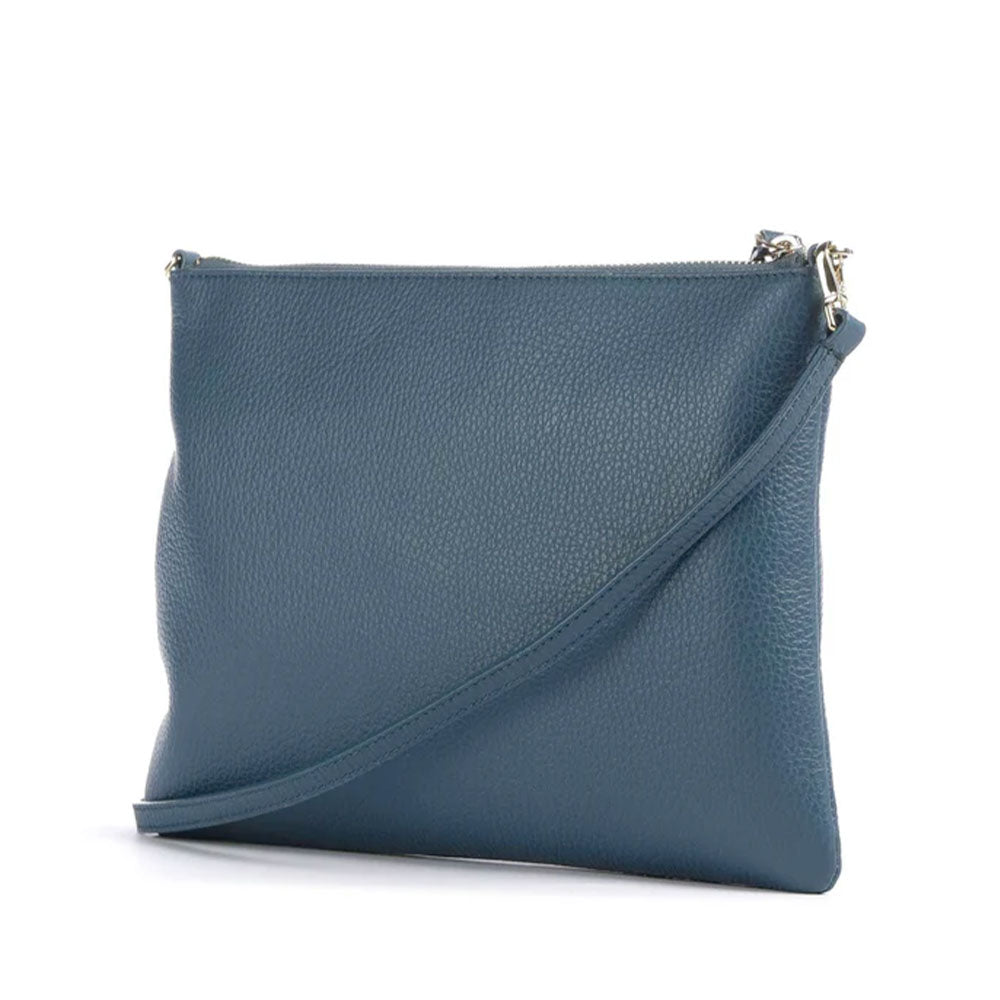 Borsa Donna a Tracolla COCCINELLE in Pelle Deep Blue Linea Best Medium