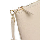 Borsa Donna a Tracolla COCCINELLE in Pelle Sandshell Linea Best Medium