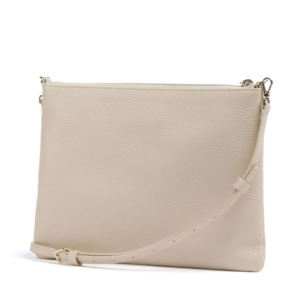 Borsa Donna a Tracolla COCCINELLE in Pelle Sandshell Linea Best Medium