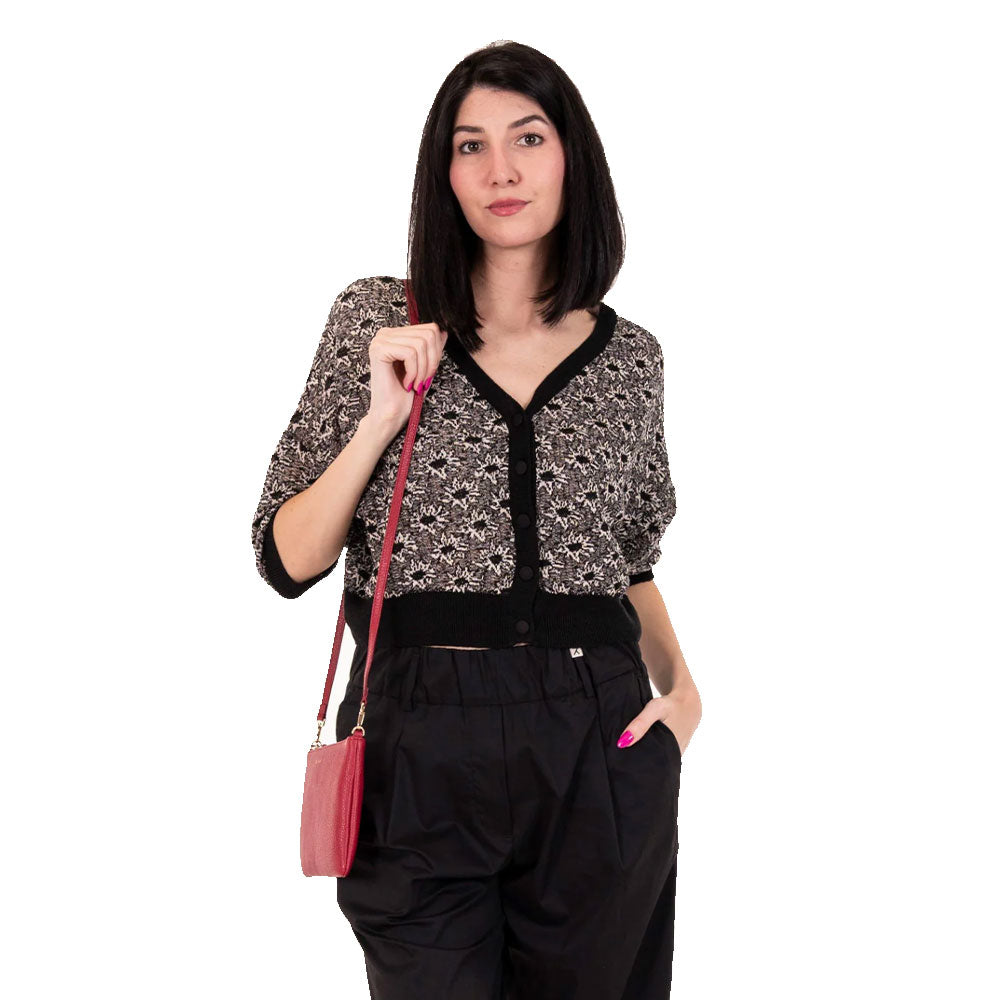 Borsa Donna a Tracolla COCCINELLE in Pelle Scarlet Linea Best Small