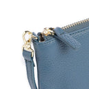 Borsa Donna a Tracolla COCCINELLE in Pelle Deep Blue Linea Best Small