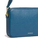 Borsa Donna a Tracolla COCCINELLE Linea Tebe Colore Deep Blue