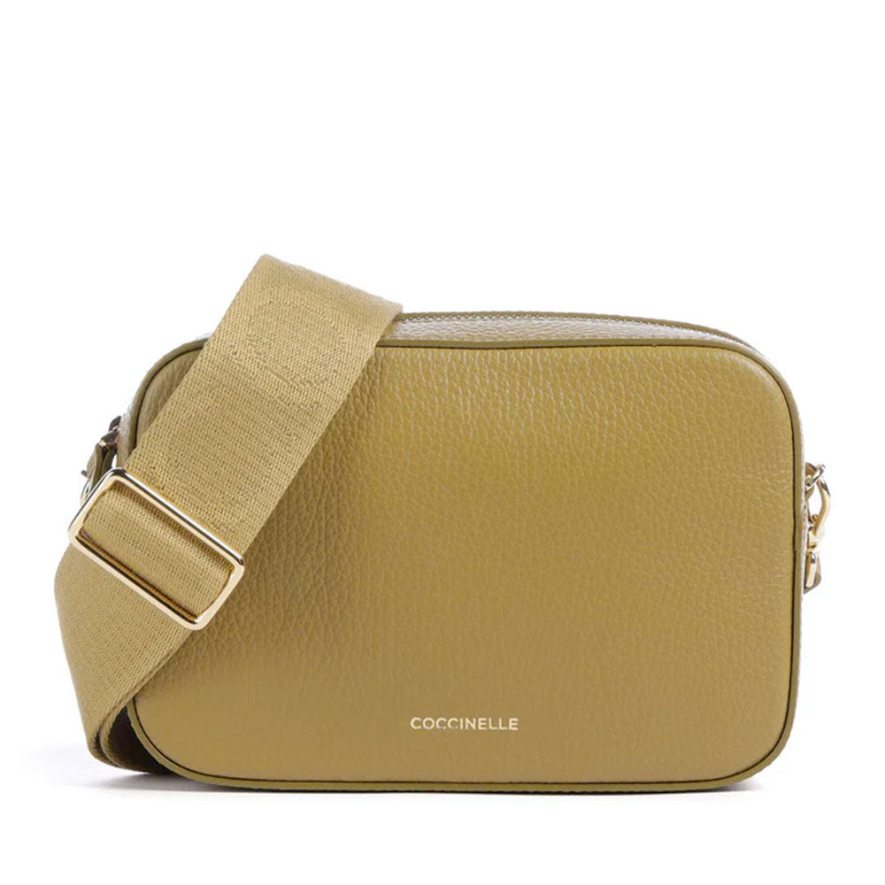 Borsa Donna a Tracolla COCCINELLE Linea Tebe Colore Seagrass - E5MN555I101